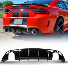 Dodge Charger Diffuser Compatible with 2015-2024 Charger Scat SRT Daytona GT R/T