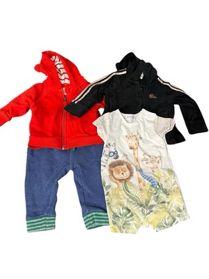 Infant Clothes Mini Boden Hanna Andersson Adidas Mayoral 4 Pcs 4-12 Months Girls