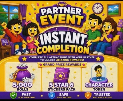 SIMPSONS PARTNERS Event - QUICK & EASY | FAST COMPLETE  | Monopoli _Go!