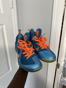 Nike LeBron 9 China Edition James LeBron, talla 12, usado, auténtico, baloncesto 2012