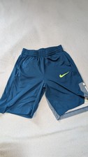 Nike Elite Boy's szM Blue Athletic Shorts Medium Dri-Fit Basketball Training Gym