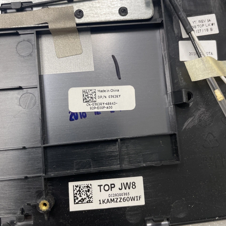 763RY Dell Vostro 5480 Keyboard/Bezel Assy Portuguese Layout 0763RY P26 - Image 4 of 4