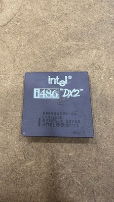 CPU Intel i486 DX2 A80486DX2-66 SX955 PC Computer Retro Vintage