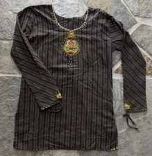 Women's Kurta Handmade OOAK - See photos for measurements