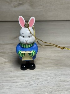 Webkinz Christmas Ornament Sounds of the Season Rabbit Caroler Music Ganz