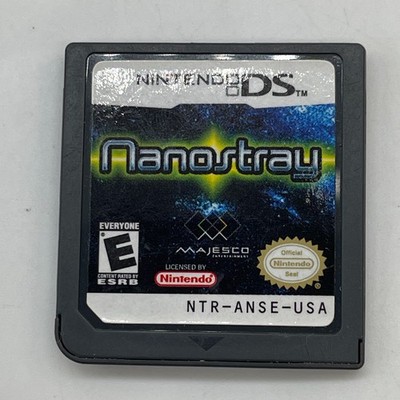 Nanostray NDS (Nintendo DS, 2005) Majesco Cartridge Only