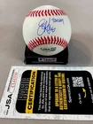 LOS ANGELES DODGERS- ERIC KARROS AUTOGRAPH ROLB BASEBALL ROY 92 JSA CL61550