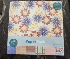 NEW Provo Craft 300 Sheets THE SLAB 12" x 12" Scrapbooking Patterned Paper
