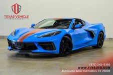 Carrollton Texas 2023 Blue Corvette