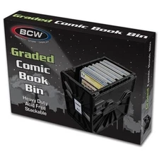 BCW Graded Certified Comic Book Storage Plastic Bin Stackable Box Heavy Duty