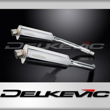 Suzuki GSX-R1100WP GSX-R1100WR 1993-94 350mm Oval Stainless Exhaust Silencer Kit