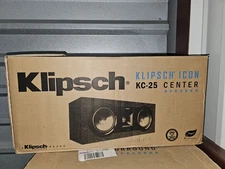 Klipsch Icon KC-25 Center Channel Speaker Black