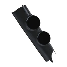 GlowShift 52mm Black Dual Gauge Pillar Pod for 2011-2018 Jeep Wrangler JK