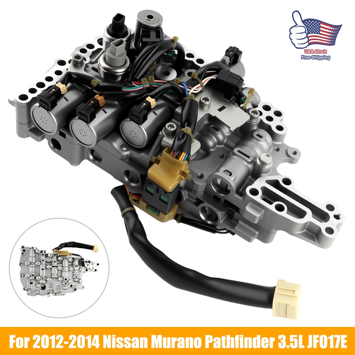 JF017E CVT Transmission Valve Body For Infiniti JX35 QX60 Nissan