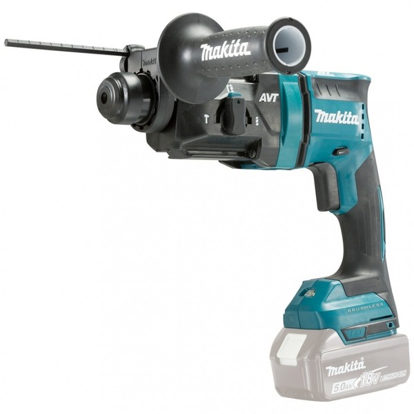 Makita Akku-Kombihammer DHR182ZU, 18 V, Sds-Plus, Incl. ZubehöR-image