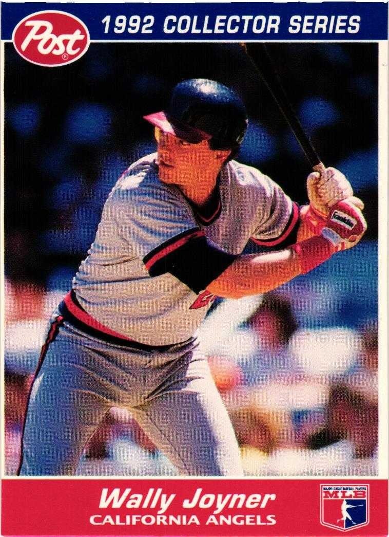 1992 Post Cereal Wally Joyner #4 of 30 California Angels NrMt