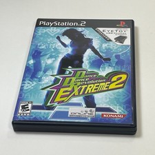 Dance Dance Revolution Extreme 2 PlayStation 2 2005 PS2 CIB Manual Tested Works