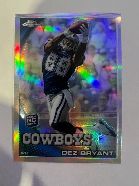 2010 Topps Chrome Dez Bryant Rookie Refractor RC