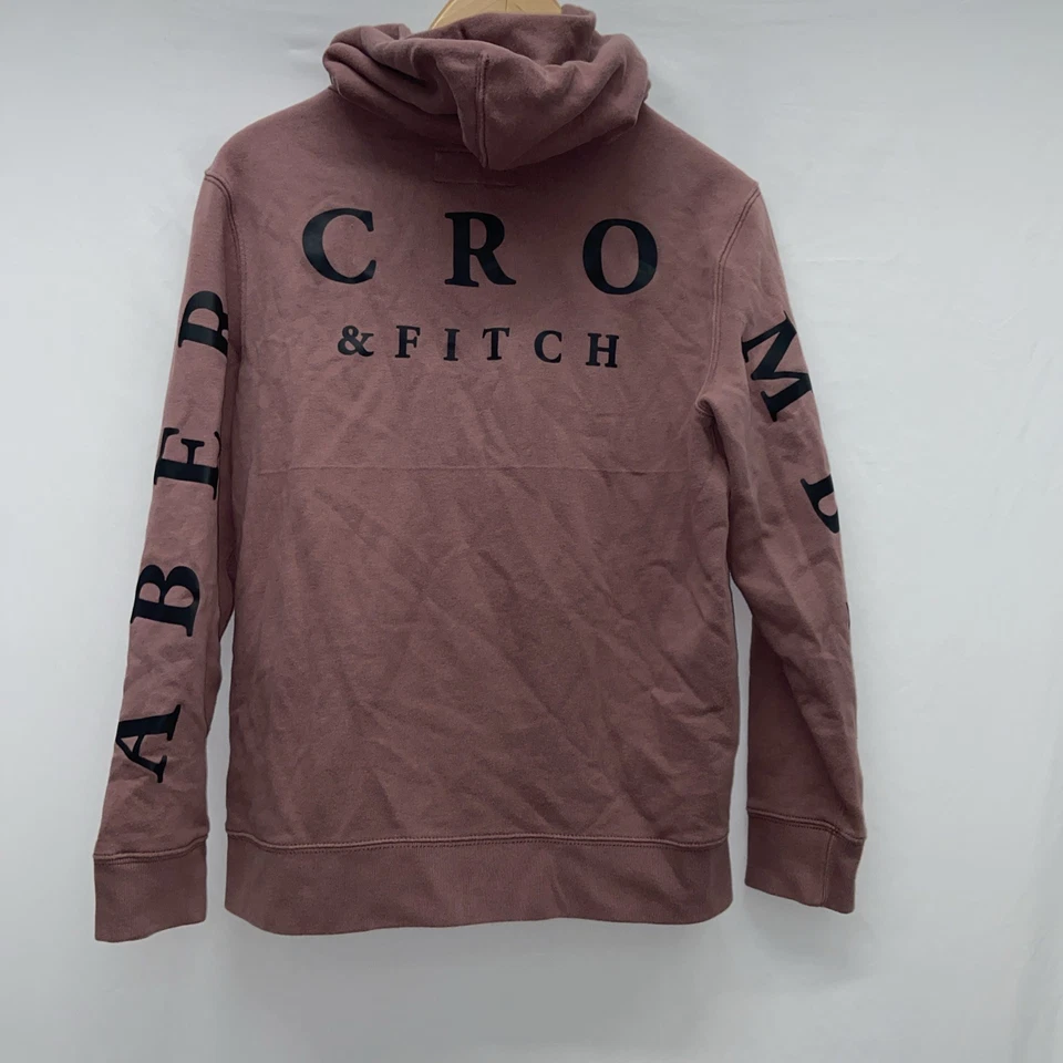 Sudadera con capucha Abercrombie Fitch XS suave A&F polar Y2K? L23 Foto 4 de 4