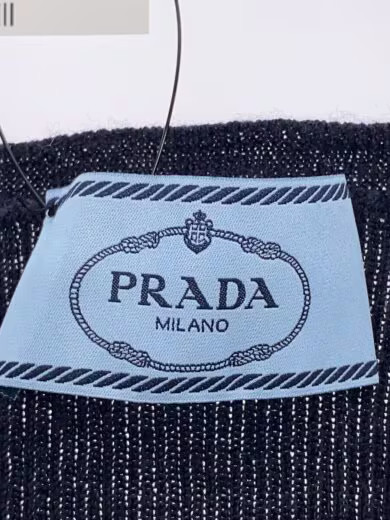 PRADA/Knit sweater (thin)/Size 38/Wool/NVY thumbnail 3