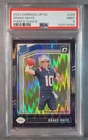 2024 Panini Donruss Optic Drake Maye #229 Purple Shock Prizm PSA 9