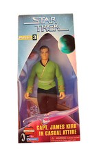 1998 Star Trek Captain James Kirk In Casual Attire Warp Factor Series 3 Figure