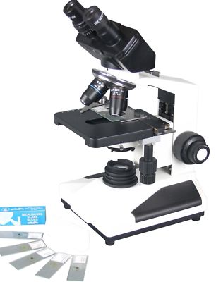 Radikales 2500 x professionelles Fernglas Mikroskop mit Klaviervisier Batteri...