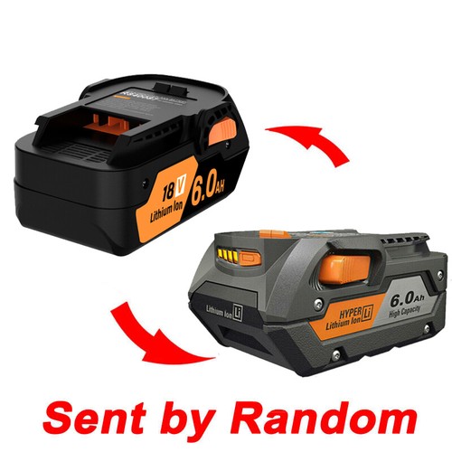 1/4PC For Ridgid R840085 8.0Ah Lithium Battery Rigid 18Volt R840087 6.0Ah Tool - Picture 2 of 30