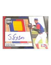 2022 Panini Elite Extra Edition [DPL Material Auto] #DMS-JF Jose Frias {1}