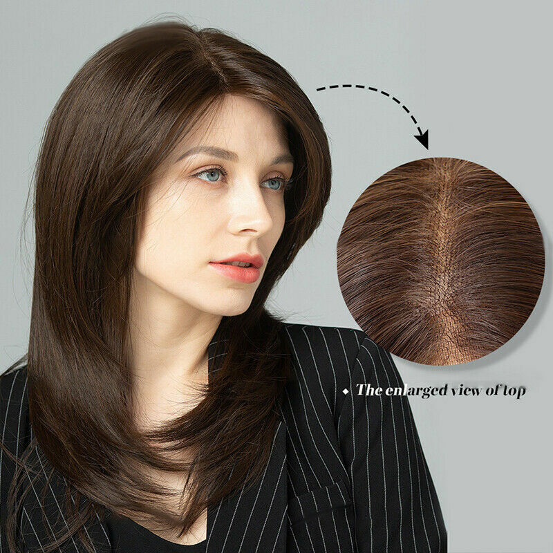 Mono top hand made wig almost new M. Noelle Long Layered Synthetic Wig by Wig Pro® | Mono Top main image 2
