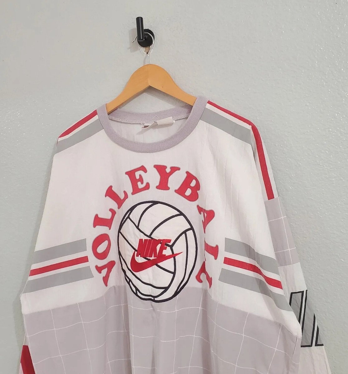 Vintage 80s Nike Volleyball Team All Star Pullover Men's