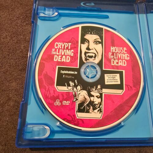 Crypt & House of the Living Dead Blu-ray Vinegar Syndrome OOP Horror Rare - Picture 9 of 10
