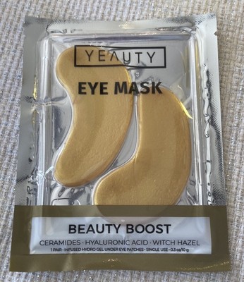 Yeauty Beauty Boost Hydro Gel Eye Masks Pack Of 25 Individually Wrapped 