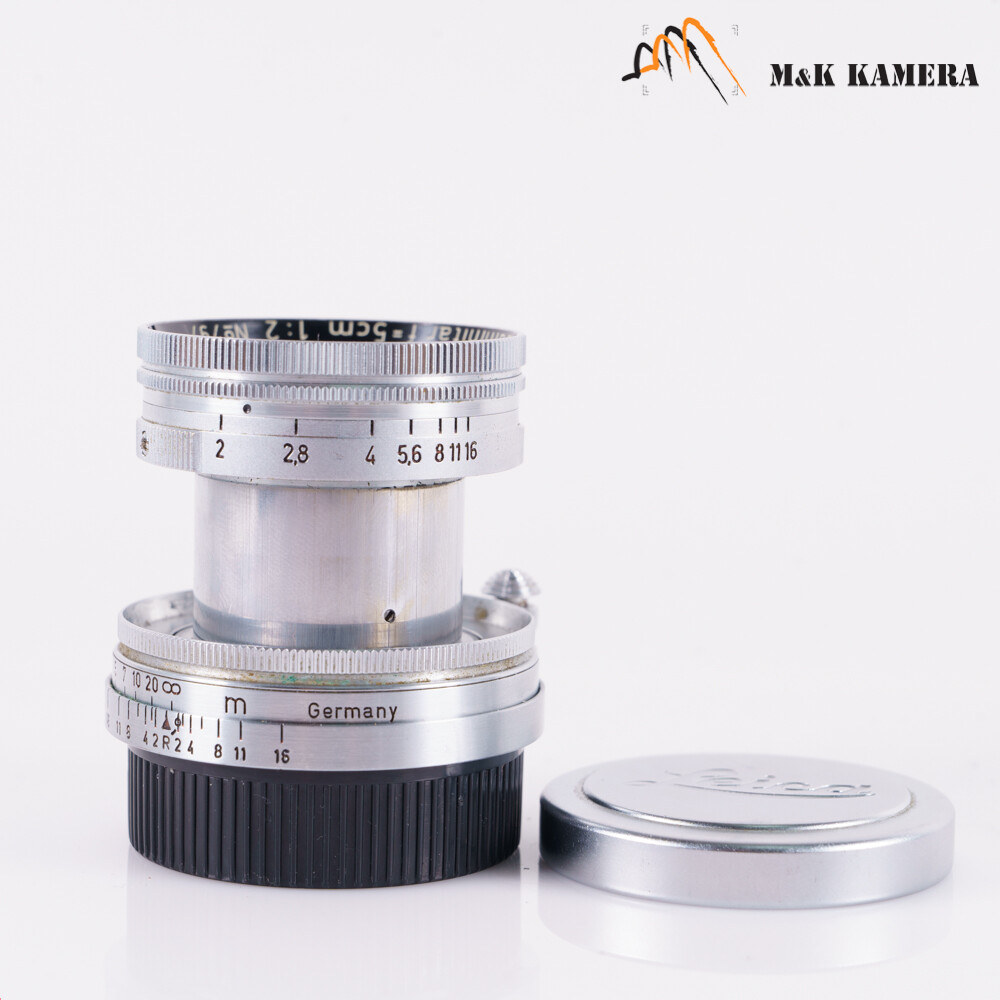LEITZ Leica Summitar L39 50mm/F2.0 Silver Lens Yr.1950 LTM LEITZ Leica Summitar L39 50mm/F2.0 Silver Lens Yr.1950 LTM