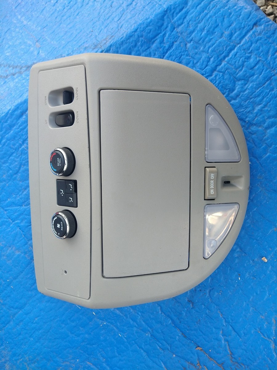 5-8264   • Highway Navigation. 2008-2014 Nissan Armada Gray QX56 Roof Map Lamp Overhead