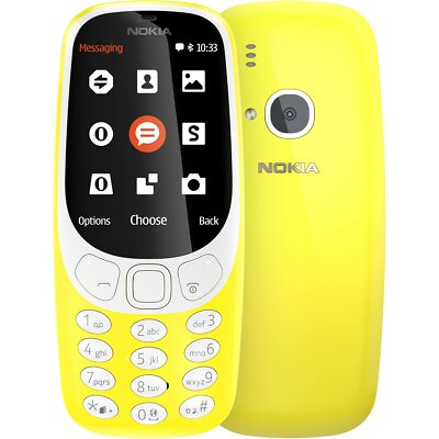 Original Nokia 3310 Dual SIM Unlocked GSM 2G 900/1800 Bluetooth MP3 Mobile Phone