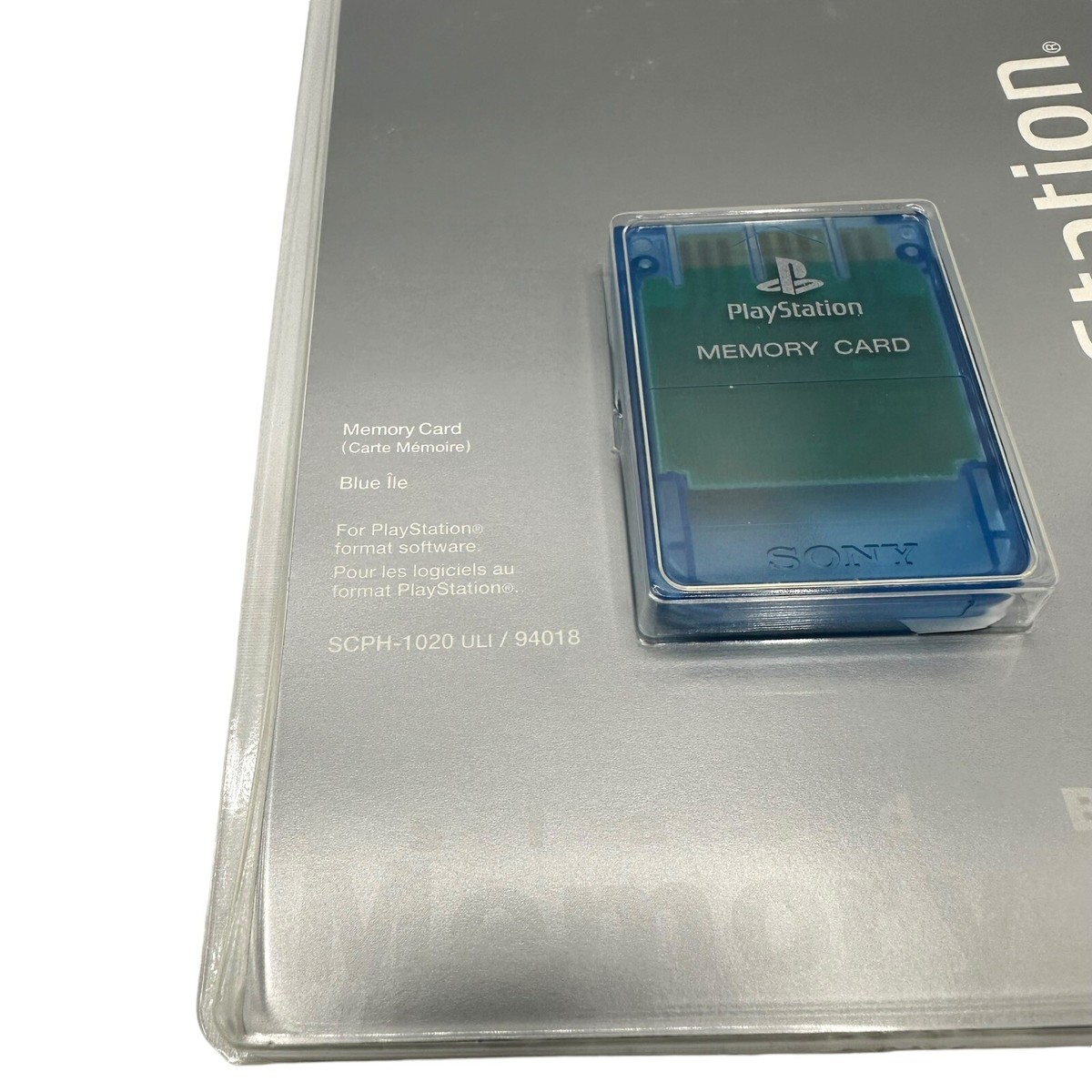 初代 プレステ Memory Card Sony PlayStation PS1 Memory Card Emerald New | eBay