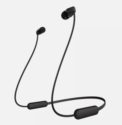 Sony WI-C200 Wireless In-Ear Bluetooth Headphones - Black