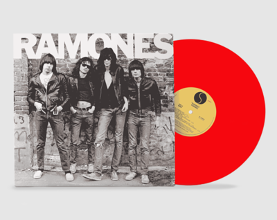 RAMONES: Debut LP RED VINYL Limited Edition Rhino Reds Reissue LP