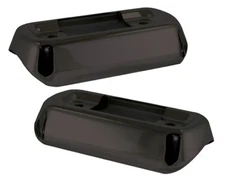 MID-USA Muffler Bracket Cover BLACK