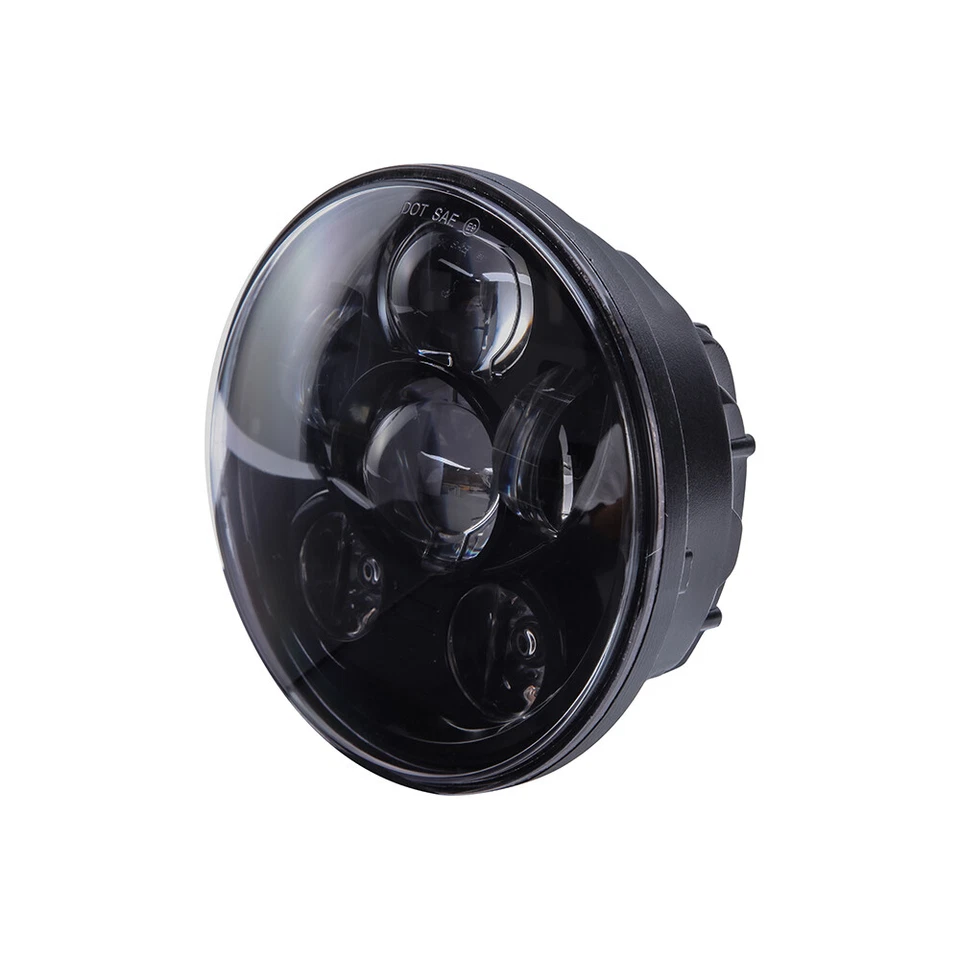 Proyector 2 faros LED 5,75" 6500K Hi/Lo para Triumph Speed Triple 955i Foto 4 de 4