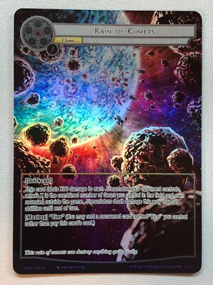 Force of Will - A New World Emerges Rain of Comets (Full Art) NWE-096 N