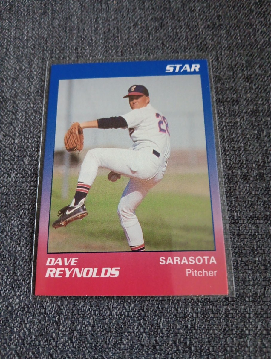 rare 1989 baseball cards 1989 Star # 20 Dave Reynolds Card (ML) Sarasota White Sox Rare Baseball Card