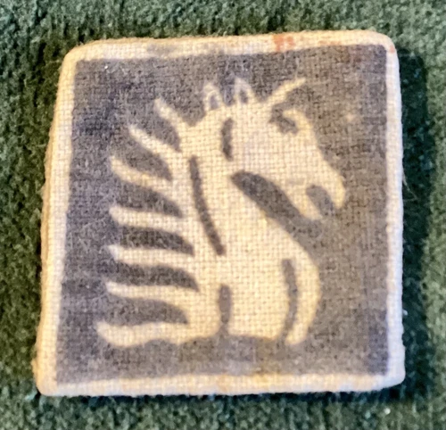 WW2 EASTERN COMMAND, INDIA CLOTH FORMATION SIGN.