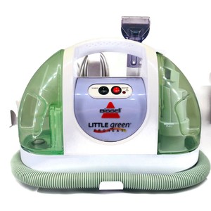 bissell green machine upholstery cleaner