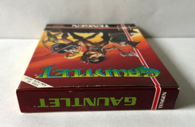 Gauntlet Nintendo Entertainment System NES 1985 Cartridge Manual Box, NO Sleeve