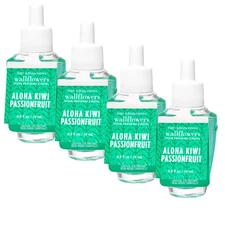 4-Pack Bath & Body Works ALOHA KIWI PASSIONFRUIT Fragrance Wallflowers Refills