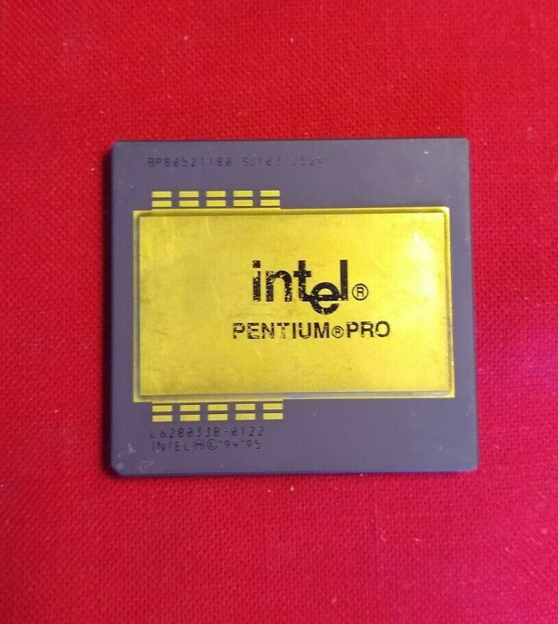 Intel Pentium Pro 180 MHZ BP80521180 256K SU103 CPU Pent Pro