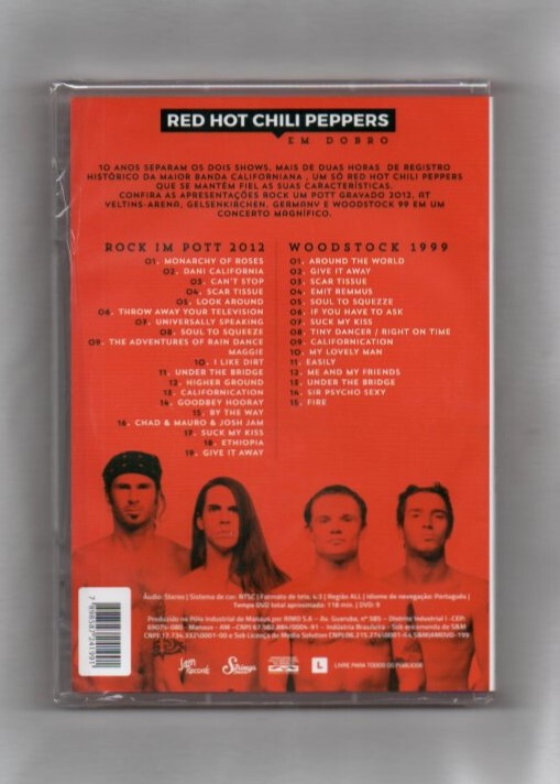 新品/未開封/希少/2CD+DVD Red Hot Chili Peppers Red Hot Chili Peppers (New DVD) Sealed NTSC Rare | eBay