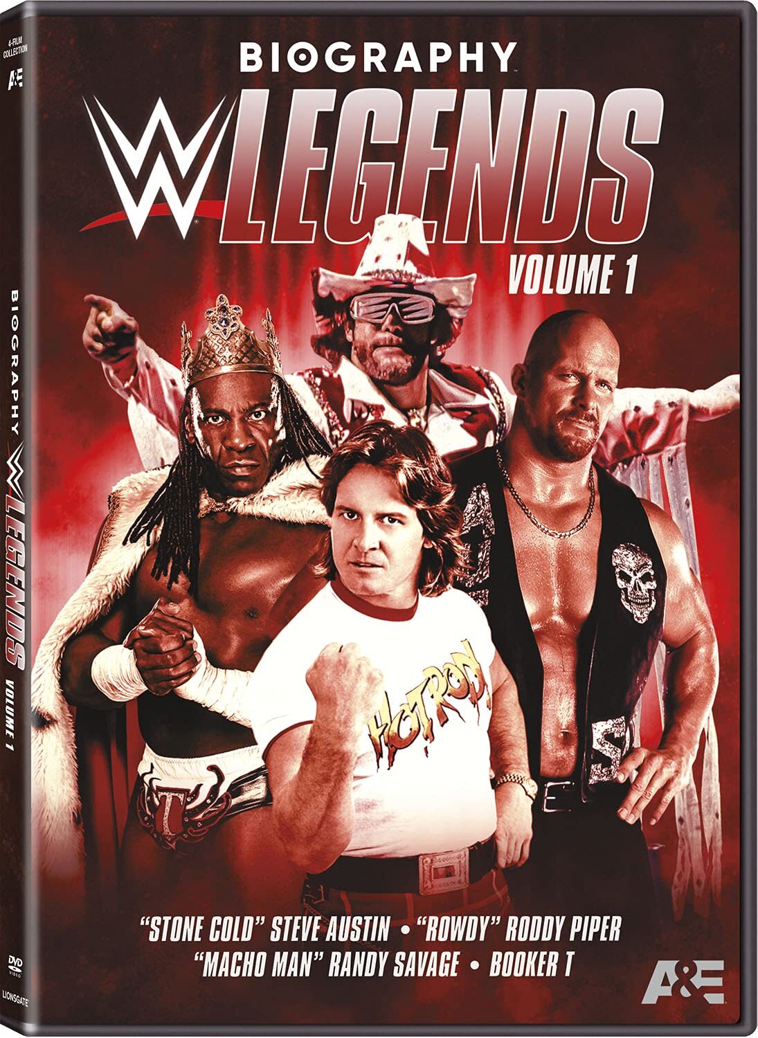 BIOGRAPHY: WWE LEGENDS VOLUME 1 DVD (DVD) McMahon Vince Prichard Bruce Austin